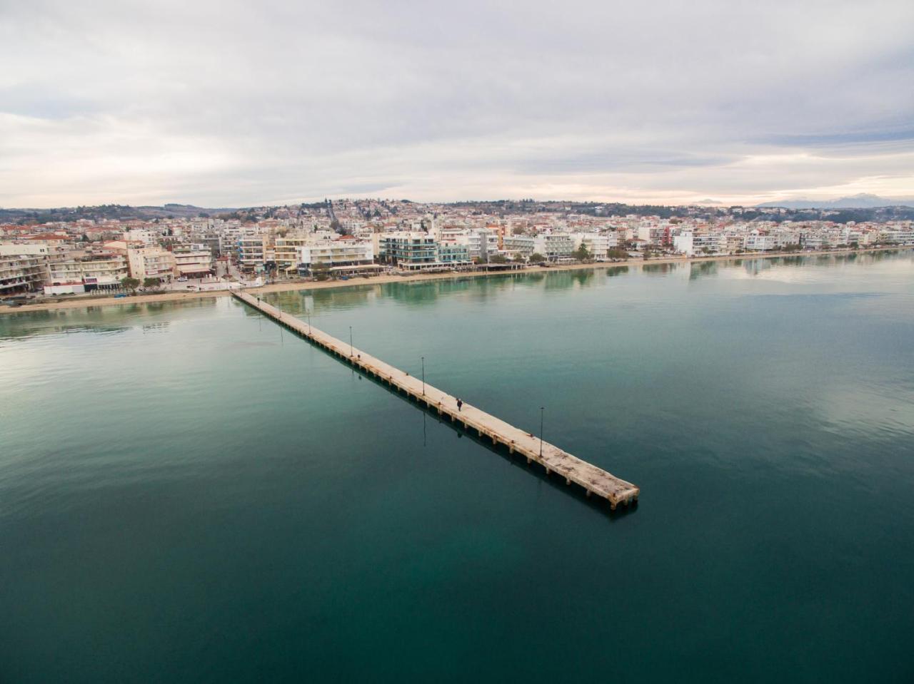 Hotel Aigli Peraia  Bagian luar foto